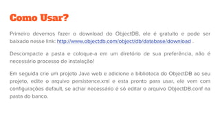 ObjectDB | PPTX