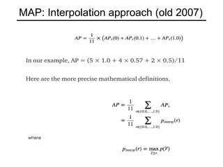 MAP: Interpolation approach (old 2007)
 