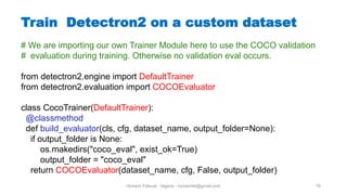 Object detection and Instance Segmentation | PDF