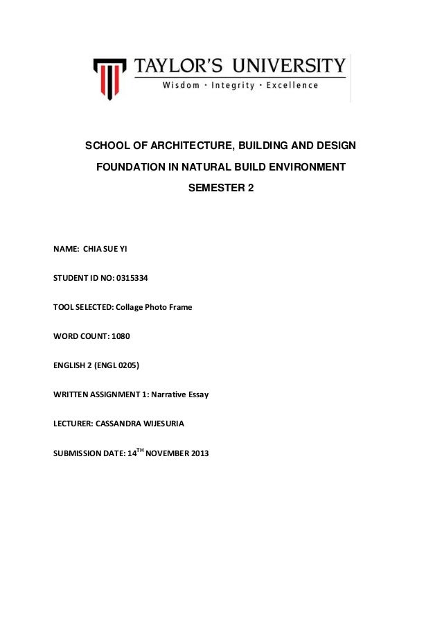 Meaningful object essay image