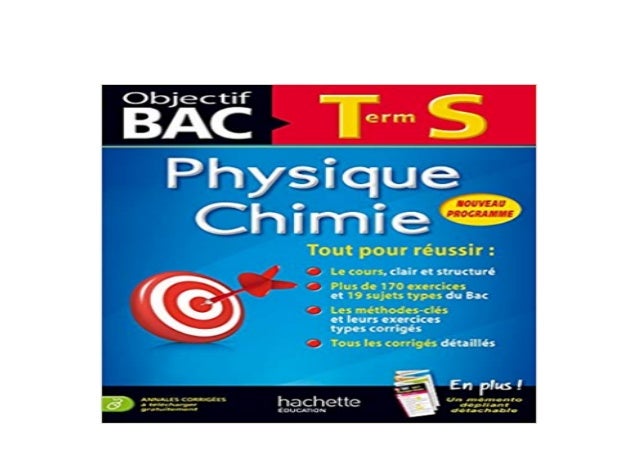 sujet bac physique chimie terminale s pdf