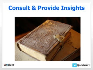 Consult & Provide Insights
@srichardv
 