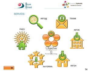 SERVEIS: INFO@   PAES   TRAM€   INFO€   INFOH   IN-FORMA   