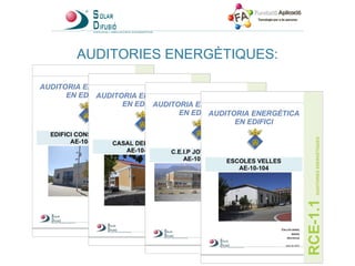 AUDITORIES ENERGÈTIQUES: 