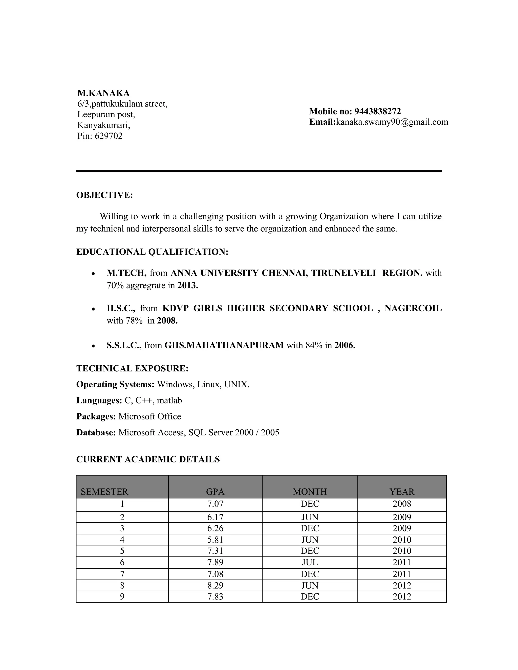 Objective pdf