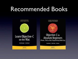 Recommended Books
 