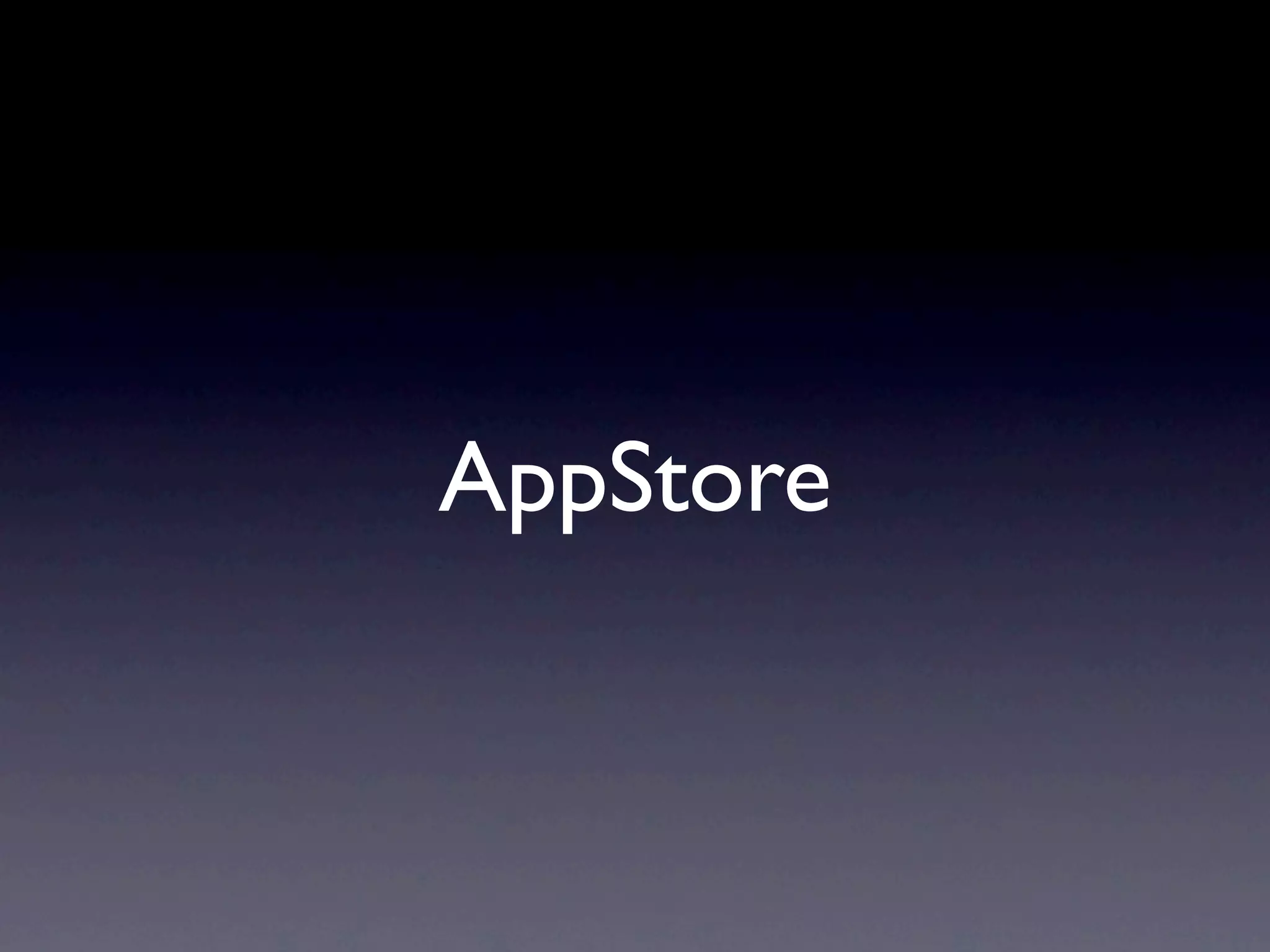 AppStore
 
