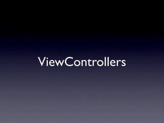 ViewControllers
 