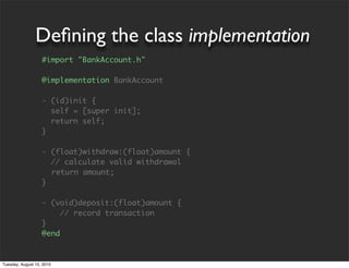 Objective-C for Java Developers | PPT