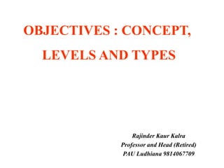 OBJECTIVE CONCEPT MEANING visual data 2