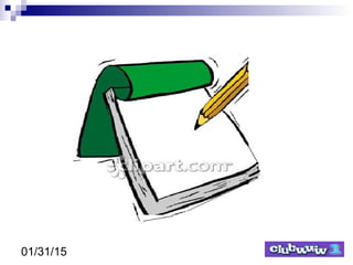 01/31/15
WARM UP
QUIZ!!!
 