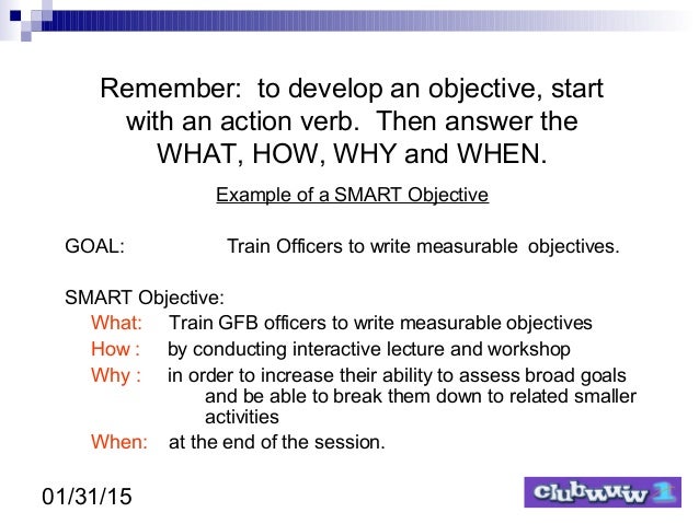 Objective Setting Workshop [1]