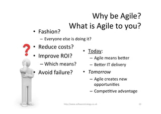 Objective Agility | PDF