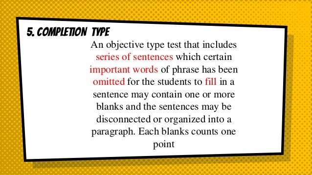 Objective essay definition image