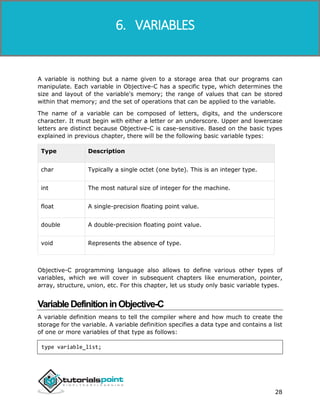 Objective c tutorial | PDF