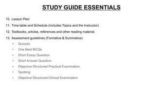 Objective, Module, Study Guide.pptx