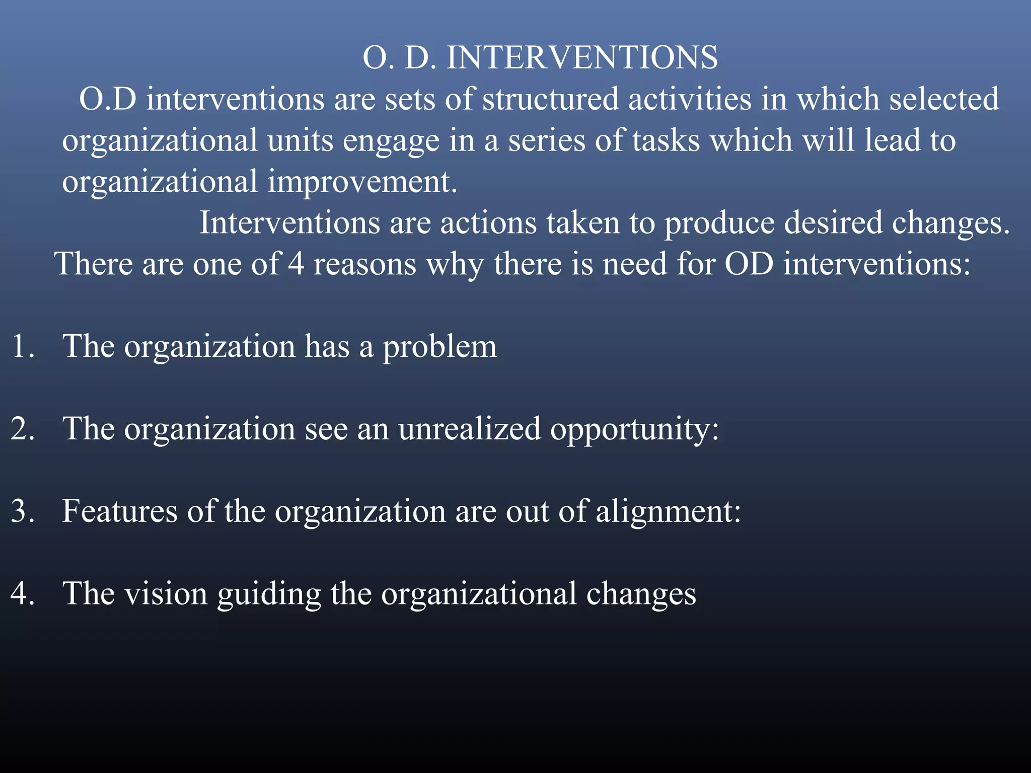 Objective of intervation | PPT