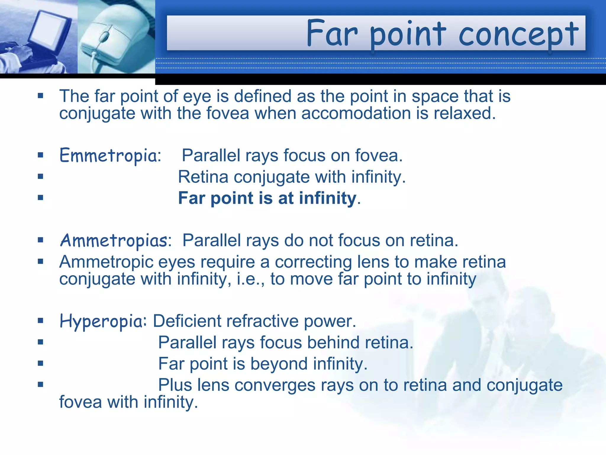 Objective refraction | PPTX