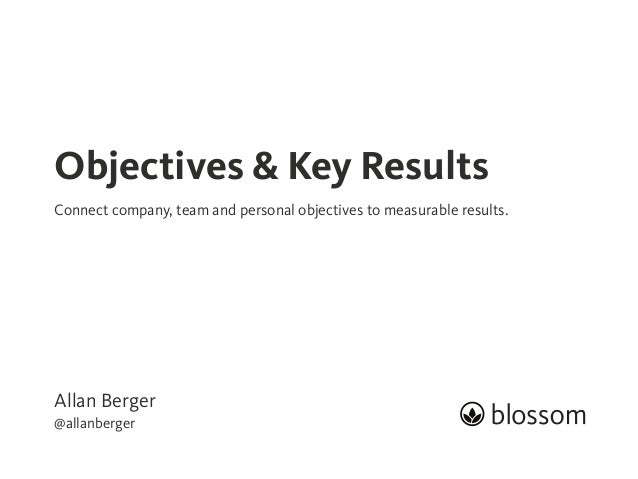 measurable results