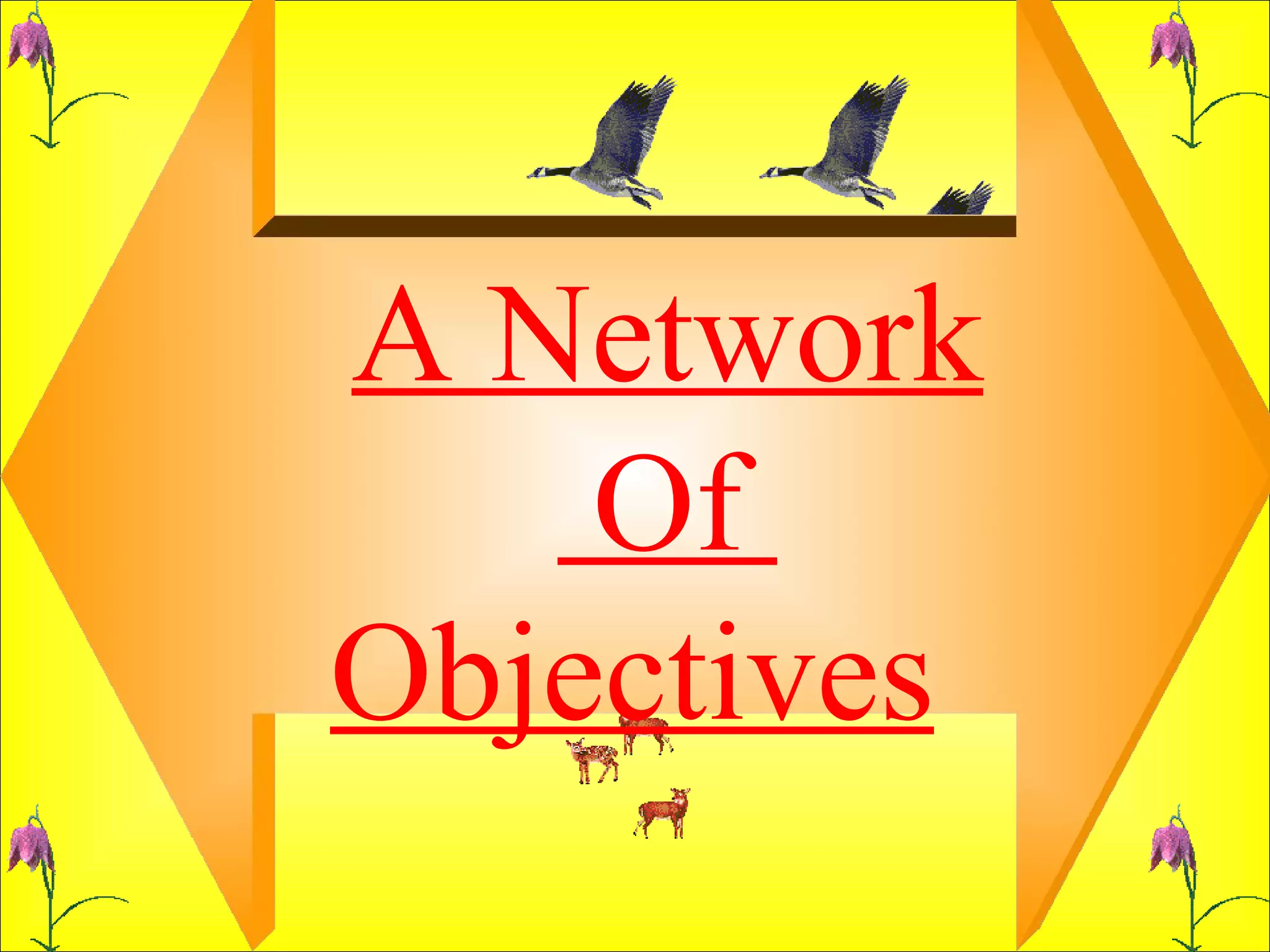 A Network Of  Objectives   