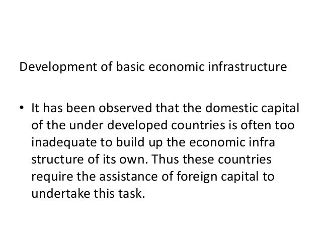Objectives Of Foreign Direct Investment