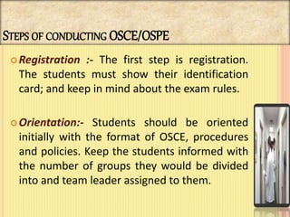 Osce Card Objective Structured Practical/Clinical Examination | PPTX