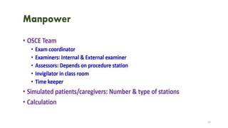 Objective Structured Clinical Examination (OSCE) | PPTX