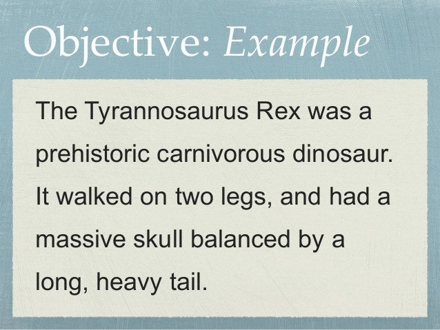 objective vs subjective writing objective vs subjective