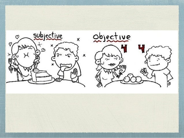 What is subjective writing?