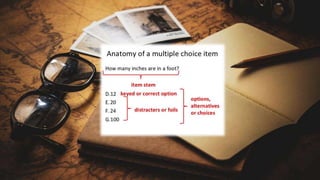 Objective test,,,Assessment of education