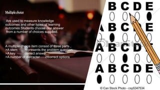 Objective test,,,Assessment of education