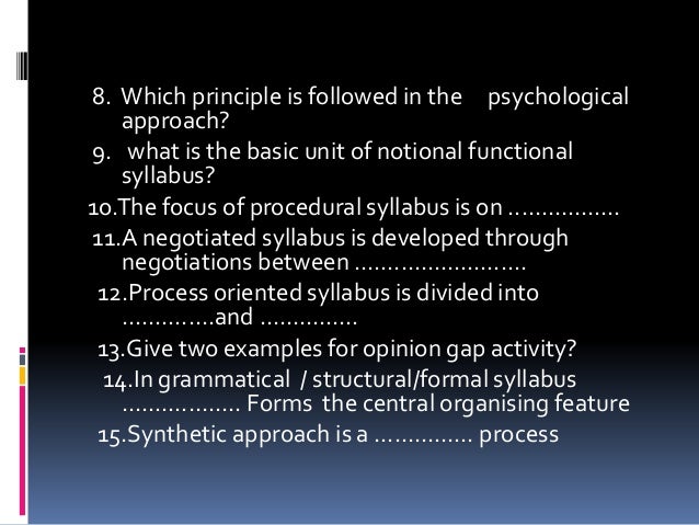 Objective type questions