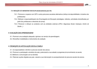 Objectivos do proj educ actualizados