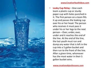 Object Lesson - An Overflowing Cup | PPTX