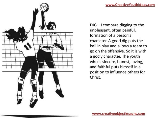 Object Lesson - Volleyball Christians