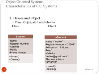 Object oriened analysis and design | PPT