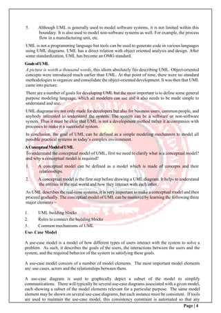 Object oriented analysis and design unit- iii | PDF | Programming ...