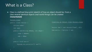 Object oriented concepts | PPT