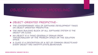Object oriented design using uml | PPTX