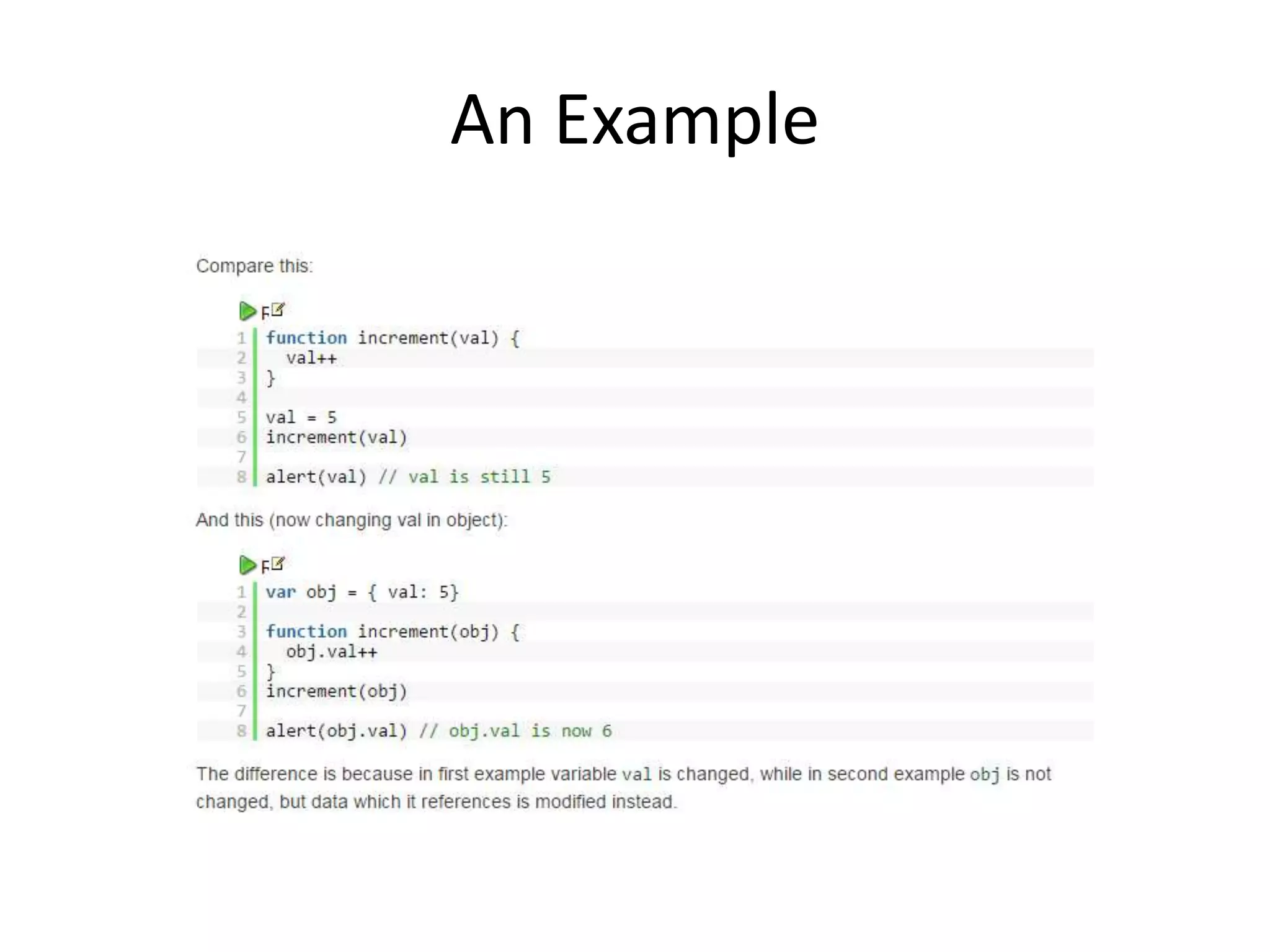 An Example 