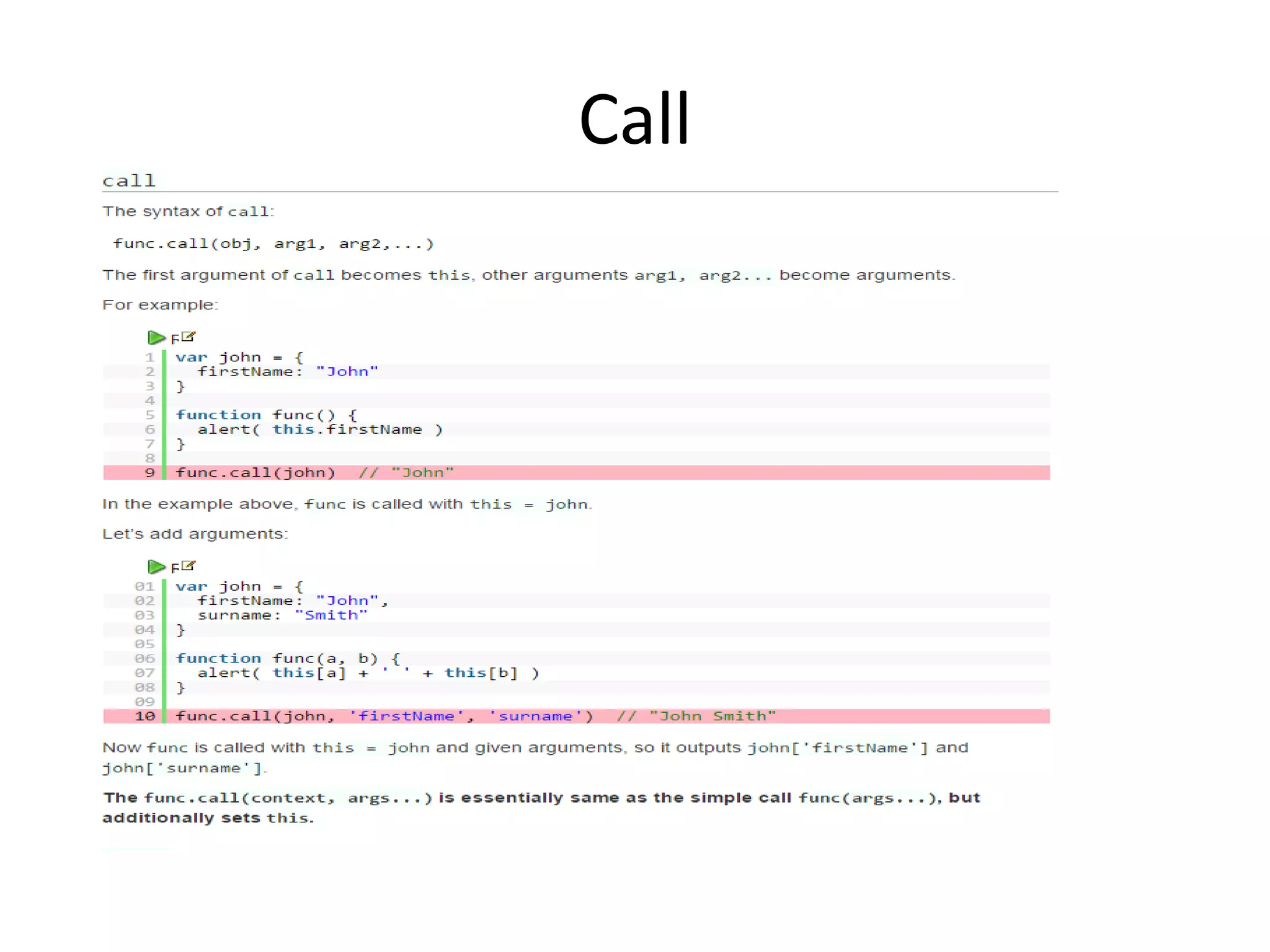Call 