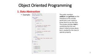 Object oriented programming | PPT