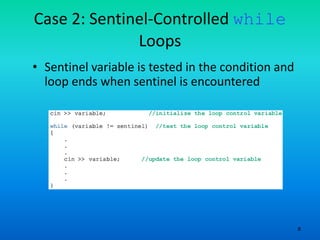Object oriented programming17 control structures repetition statements ...
