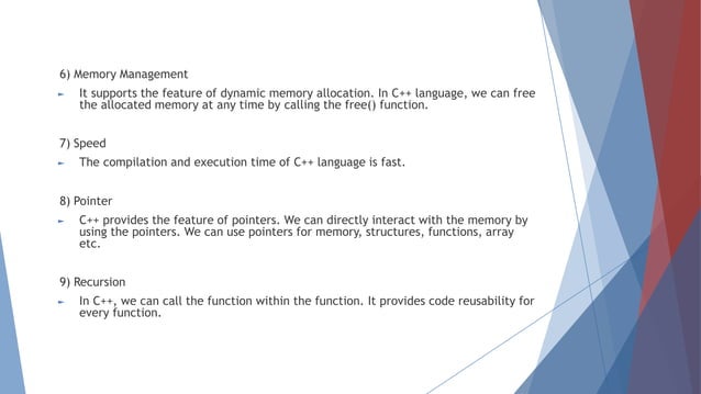 object oriented programming language fundamentals | PPT