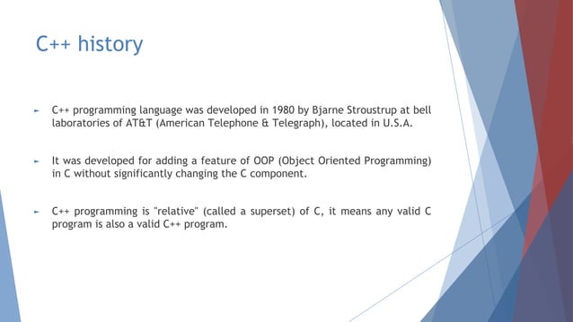 Object oriented programming c++ | PPT