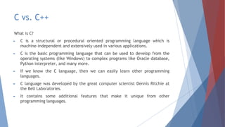 Object oriented programming c++ | PPT