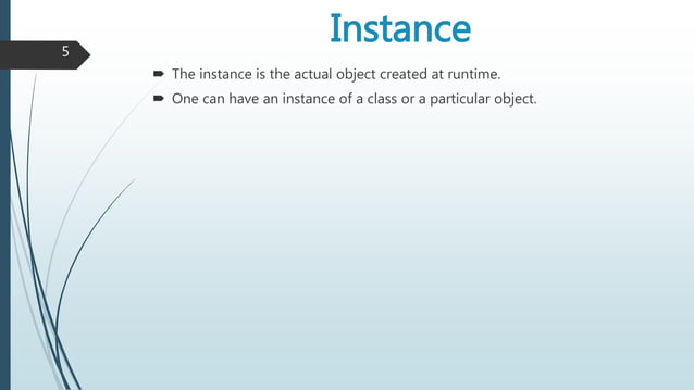 Object oriented programming concept | PPTX