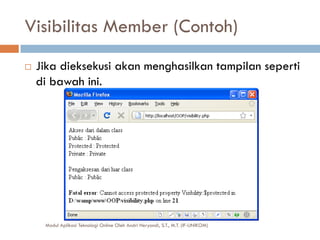 Object oriented programming dengan php | PDF