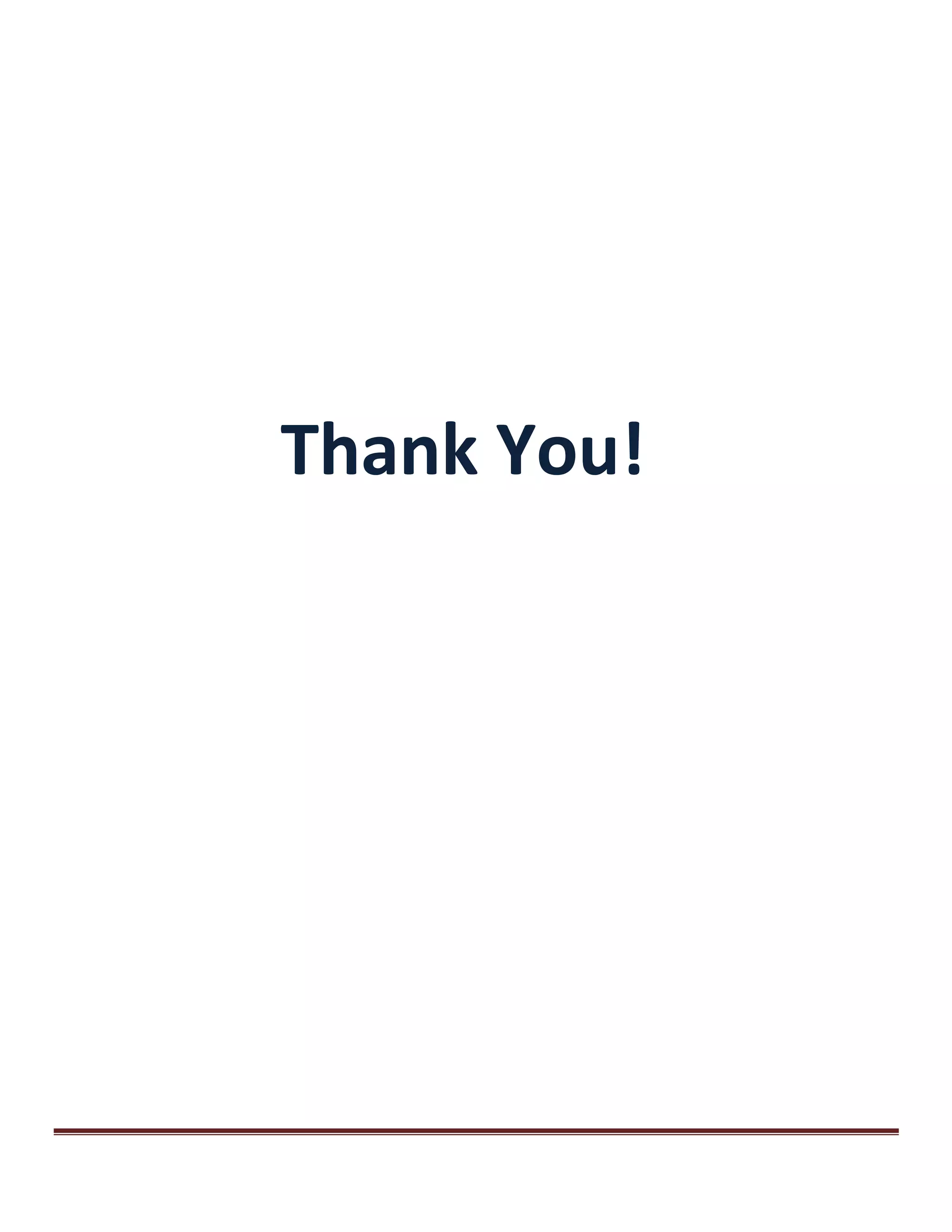 Thank You!
 