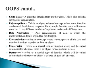 Object oriented programming in php | PPT